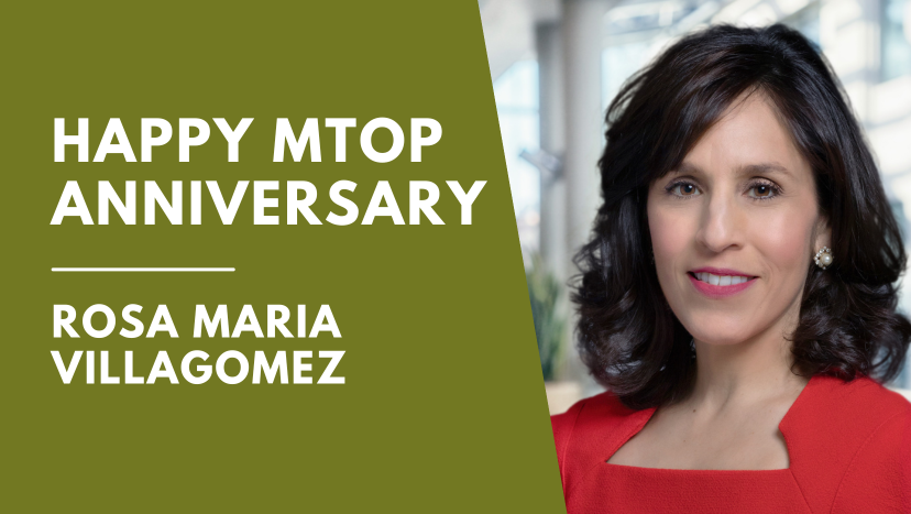 Happy MTOP Anniversary Rosa Maria