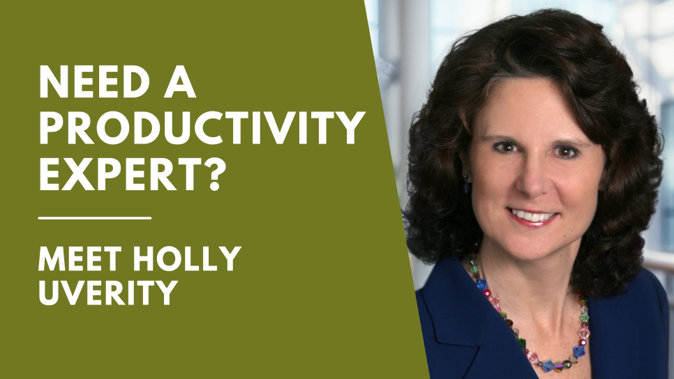 Meet Productivity Expert Holly Uverity