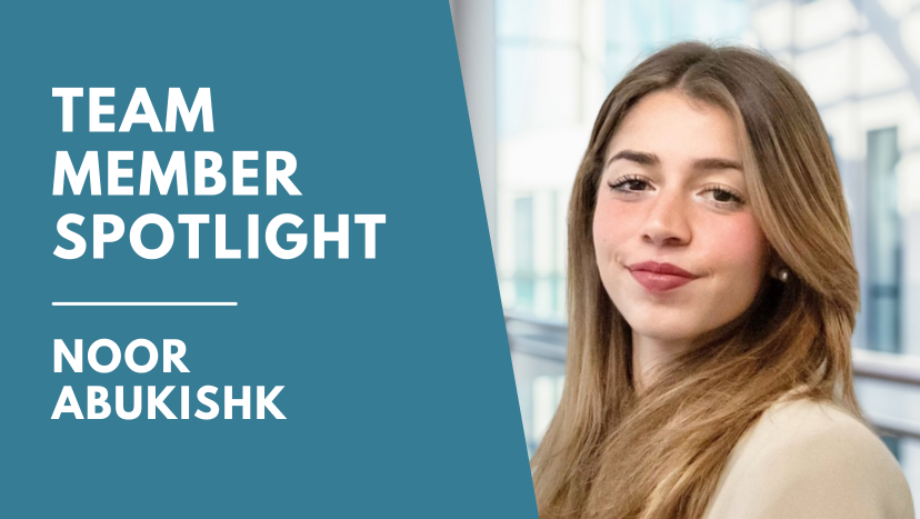 Team member spotlight - Noor Abukishk